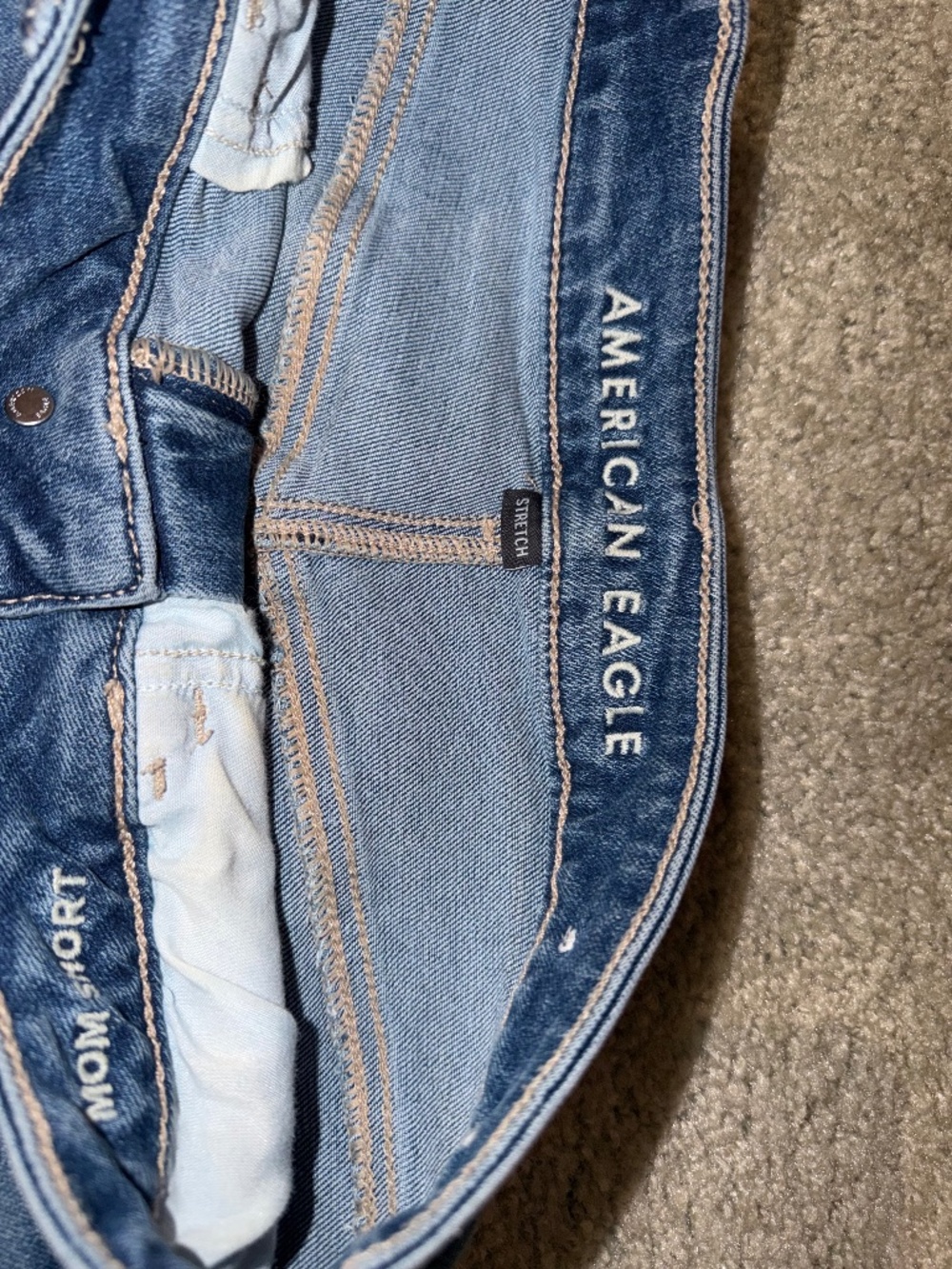 american eagle stretch shorts